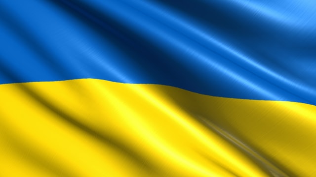 Ukrainian flag. Photo by Adam Śmigielski