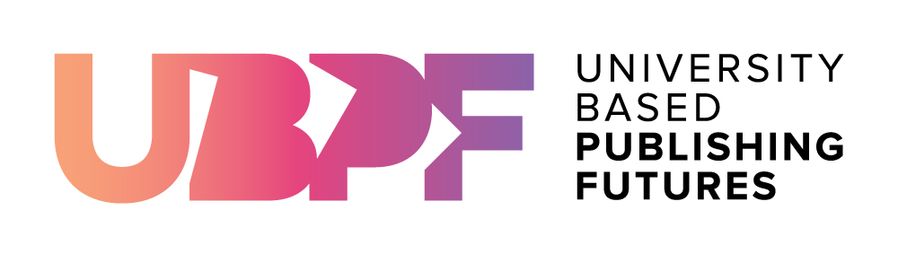 U B P F logo, University Based Publishing Futures