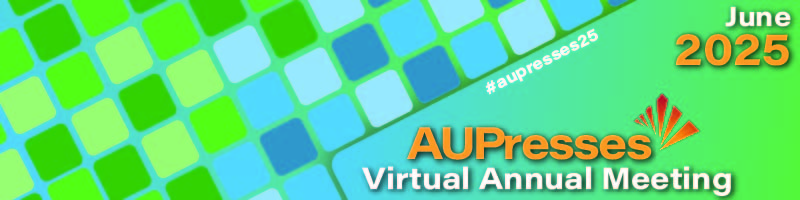 AUPresses 2025 Virtual Annual Meeting logo