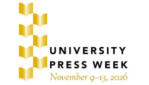 University Press Week, November 9-13, 2026, golden logo